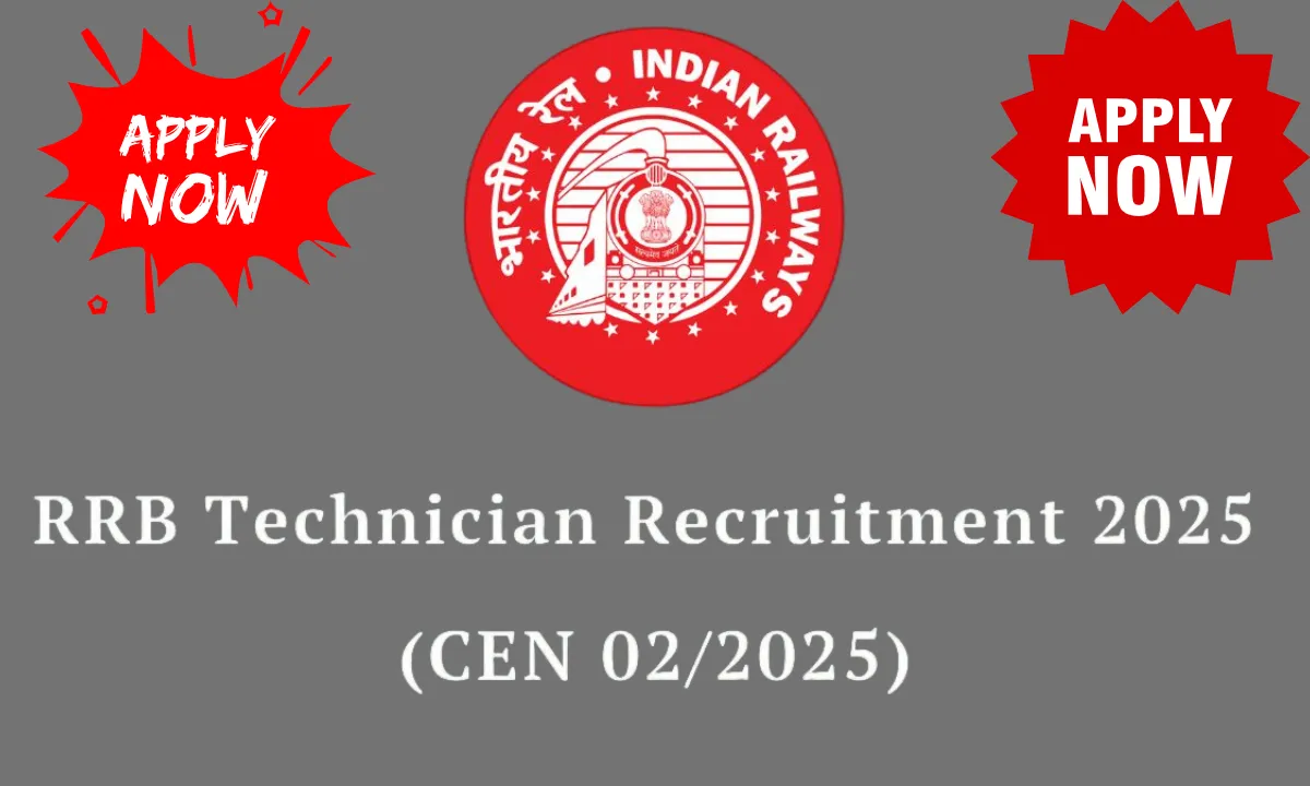 Railway RRB Technician CEN.No
